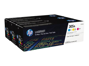 HP Toner 305A CYM Tri-Pack M351 M451 M37