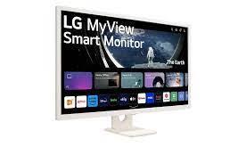 LCD Monitor|LG|27SR50F-W|27"|Smart|Panel IPS|1920x1080|16:9|8 ms|Speakers|Tilt|Colour White|27SR50F-W