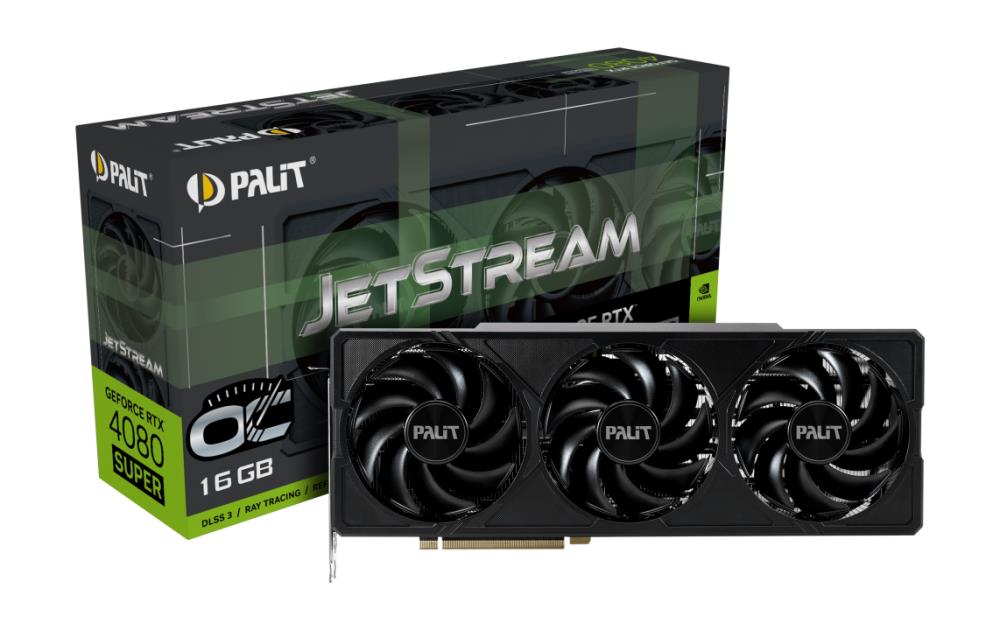 Graphics Card|PALIT|NVIDIA GeForce RTX 4080 SUPER|16 GB|GDDR6X|256 bit|PCIE 4.0 16x|1xHDMI|3xDisplayPort|NED408SS19T2-1032J