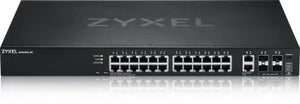 ZYXEL XGS2220-30, L3 ACCESS SWITCH, 24X1G RJ45 2X10MG RJ45, 4X10G SFP+ UPLINK, INCL. 1 YR NEBULAFLEX PRO (5Y WARRANTY)