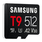 MEMORY MICRO SDXC T9 512GB/V30 MB-MH512T/WW SAMSUNG