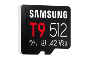 MEMORY MICRO SDXC T9 512GB/V30 MB-MH512T/WW SAMSUNG
