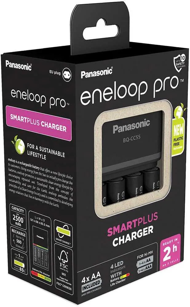 Panasonic | Battery Charger | ENELOOP Pro K-KJ55HCD40E