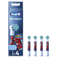 Oral-B Replacement Toothbrush Heads | EB10 4 refill Spiderman | Heads | For kids | Number of brush heads included 4
