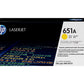 HP Toner 651A yellow HV