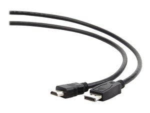 GEMBIRD cable DISPLAYPORT M -> HDMI M 3m
