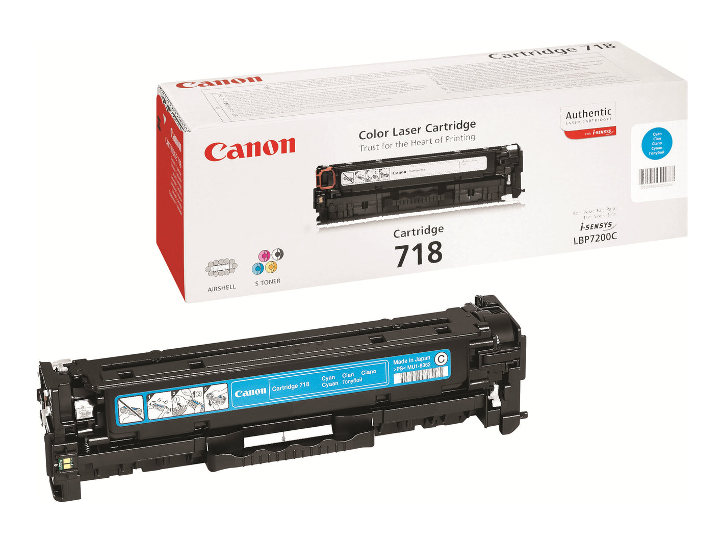 CANON CRG-718C catridge cyan LBP7200Cdn