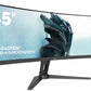 LCD Monitor|IIYAMA|GCB4580DQSN-B1|45"|Curved|Panel VA|5120x1440|32:9|165Hz|Matte|0.8 ms|Speakers|Height adjustable|Tilt|Colour Black|GCB4580DQSN-B1