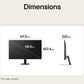 LCD Monitor|LG|27 "|1920 x 1080 pixels|Full HD|Native aspect ratio 16:9|LCD|Flat|27U411B-B