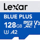 MEMORY MICRO SDXC 128GB UHS-I/W/A LMSBLPL128G-BNANG LEXAR