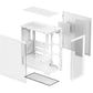 Case|DEEPCOOL|CG580 WH|MidiTower|Case product features Rackmountable/Accessory/Transparent panel|Not included|MicroATX|MiniITX|Colour White|CG580WH