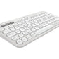KEYBOARD +MOUSE COMBO PEBBLE 2/WHITE 920-012240 LOGITECH