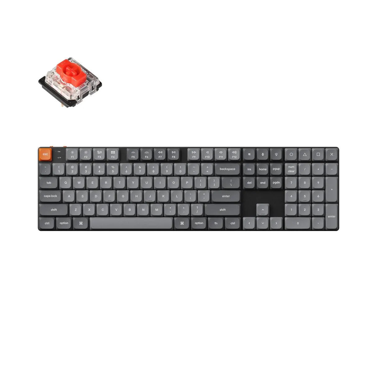 KEYBOARD WRL K5 MAX RGB/BLACK K5M-H1 KEYCHRON