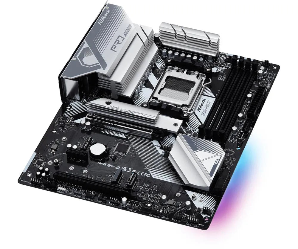Mainboard|ASROCK|AMD B650|SAM5|ATX|Memory DDR5|Memory slots 4|1xPCI-Express 3.0 16x|1xPCI-Express 4.0 16x|3xM.2|1xHDMI|1xDisplayPort|6xUSB 2.0|3xUSB 3.2|1xUSB-C|1xRJ45|3xAudio port|B650PRORS