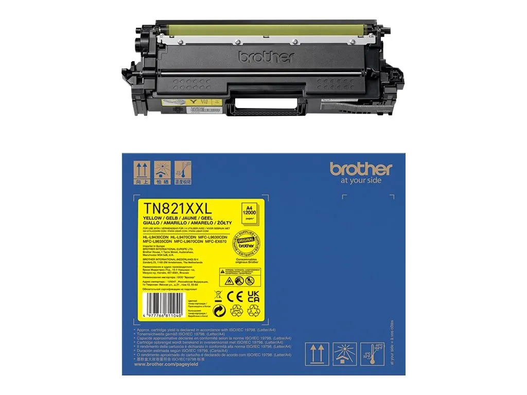 BROTHER TN-821XXLY Toner Cartridge Yello