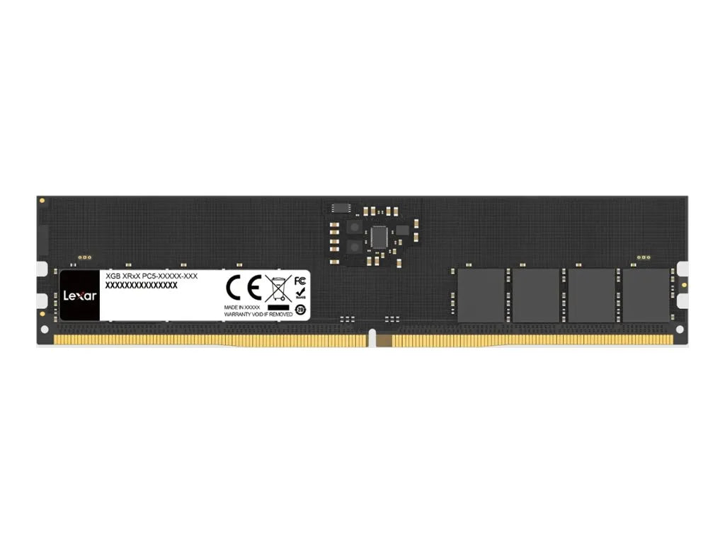 Lexar | Desktop Memory | LD5U16G56C46ST-BGS | 16 GB | DDR5 | 5600 MHz | PC/server | Registered No | ECC Yes