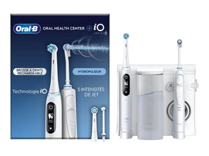 Oral-B Electric Toothbrush | iO6 & OxyJet | Rechargeable | For adults | Number of brush heads included 2 | Number of teeth brushing modes 5 | White
