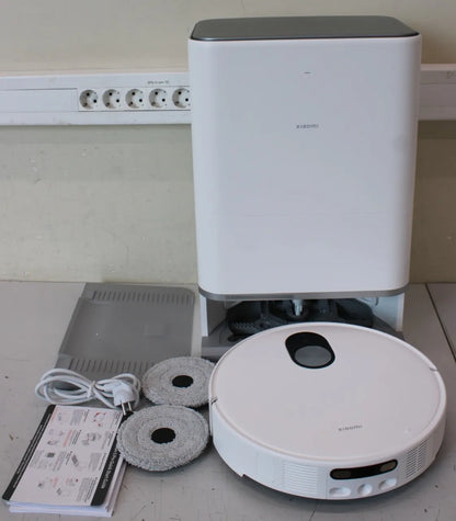 SALE OUT. Xiaomi Robot Vacuum 5 Pro EU | Wet&Dry | 5200 mAh | 20000 Pa | White | UNPACKED, MISSING INNER PACKAGING | 24 month(s)