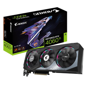 Graphics Card|GIGABYTE|NVIDIA GeForce RTX 4060 Ti|8 GB|GDDR6|128 bit|PCIE 4.0 16x|2xHDMI|2xDisplayPort|GV-N406TAORUSE-8GD