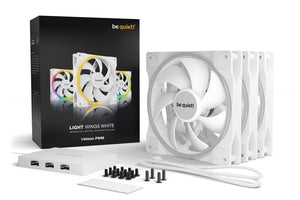 CASE FAN 140MM LIGHT WINGS PWM/WHITE BL102 BE QUIET