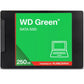 SSD|SANDISK|Green|POWERED BY SANDISK|250 GB|Serial ATA III|Read speed 545 MB/s|2.5"|WDS250G5G0A