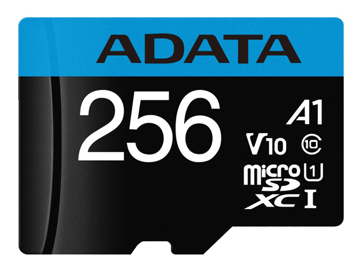 ADATA 256GB Micro SDXC V10 100MB/s + ad.