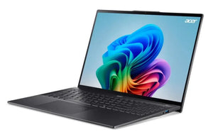 Notebook|ACER|Swift|Swift 16 AI OLED|CPU Intel Core Ultra 5|226V|2.1 GHz|16 "|2880x1800 pixels|RAM 16 GB|LPDDR5x-SDRAM|SSD 512 GB|On-board graphics Yes|Keyboard language English|OS installed Windows 11 Home|Colour Black|Weight 1.46 KG|NX.J3ZEL.005