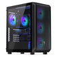 Case|ENDORFY|Arx 500 ARGB|MidiTower|Case product features Transparent panel|Not included|ATX|MicroATX|MiniITX|Colour Black|EY2A011