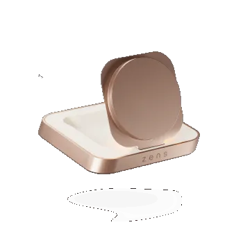 ZENS MAGNETIC NIGHTSTAND CHARGER COPPER