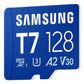 MEMORY MICRO SDXC T7 128GB/V30 MB-MB128T/WW SAMSUNG