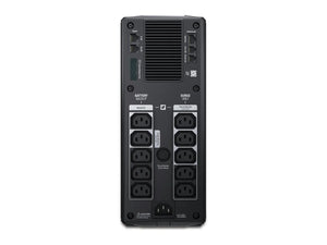 Schneider Electric APC Back-UPS Pro, Tower, 10x IEC C13 outlets, AVR, LCD, user-replaceable battery | BR1500GI | 1500 VA | 865 W | 230 V