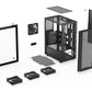 Case|ENDORFY|Ventum 200 Air|MicroTower|Case product features Transparent panel|Not included|ATX|MicroATX|MiniITX|Colour Black|EY2A002