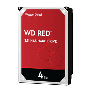 HDD|WESTERN DIGITAL|Red|4TB|SATA 3.0|256 MB|5400 rpm|3,5"|WD40EFAX
