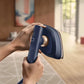 Philips Steam Iron with Soft Board | OneTurn GC215/20 | Steam Iron | 1800 W | Water tank capacity 200+300 ml | Continuous steam 45 g/min | Steam boost performance 90 g/min | Blue