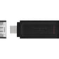 Kingston | DataTraveler 70 | 64 GB | USB-C | Black