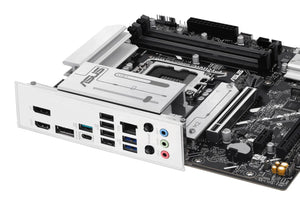 Mainboard|ASUS|Intel B860 Express|LGA1851|Micro-ATX|Memory DDR5|Memory slots 4|1xPCI-Express 4.0 1x|1xPCI-Express 4.0 16x|1xPCI-Express 5.0 16x|2xM.2|1xHDMI|1xDisplayPort|7xUSB 2.0|1xUSB-C|1xUSB-C w/Thunderbolt|1xOptical S/PDIF|1xRJ45|3xAudio port|PR...