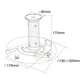 PROJECTOR ACC CEILING MOUNT/15KG BEAMER-C80 NEOMOUNTS