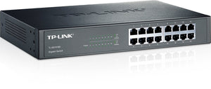 Switch|TP-LINK|16x10Base-T / 100Base-TX / 1000Base-T|TL-SG1016D