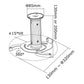 PROJECTOR ACC CEILING MOUNT/15KG BEAMER-C80 NEOMOUNTS