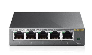 Switch|TP-LINK|5x10Base-T / 100Base-TX / 1000Base-T|TL-SG105E