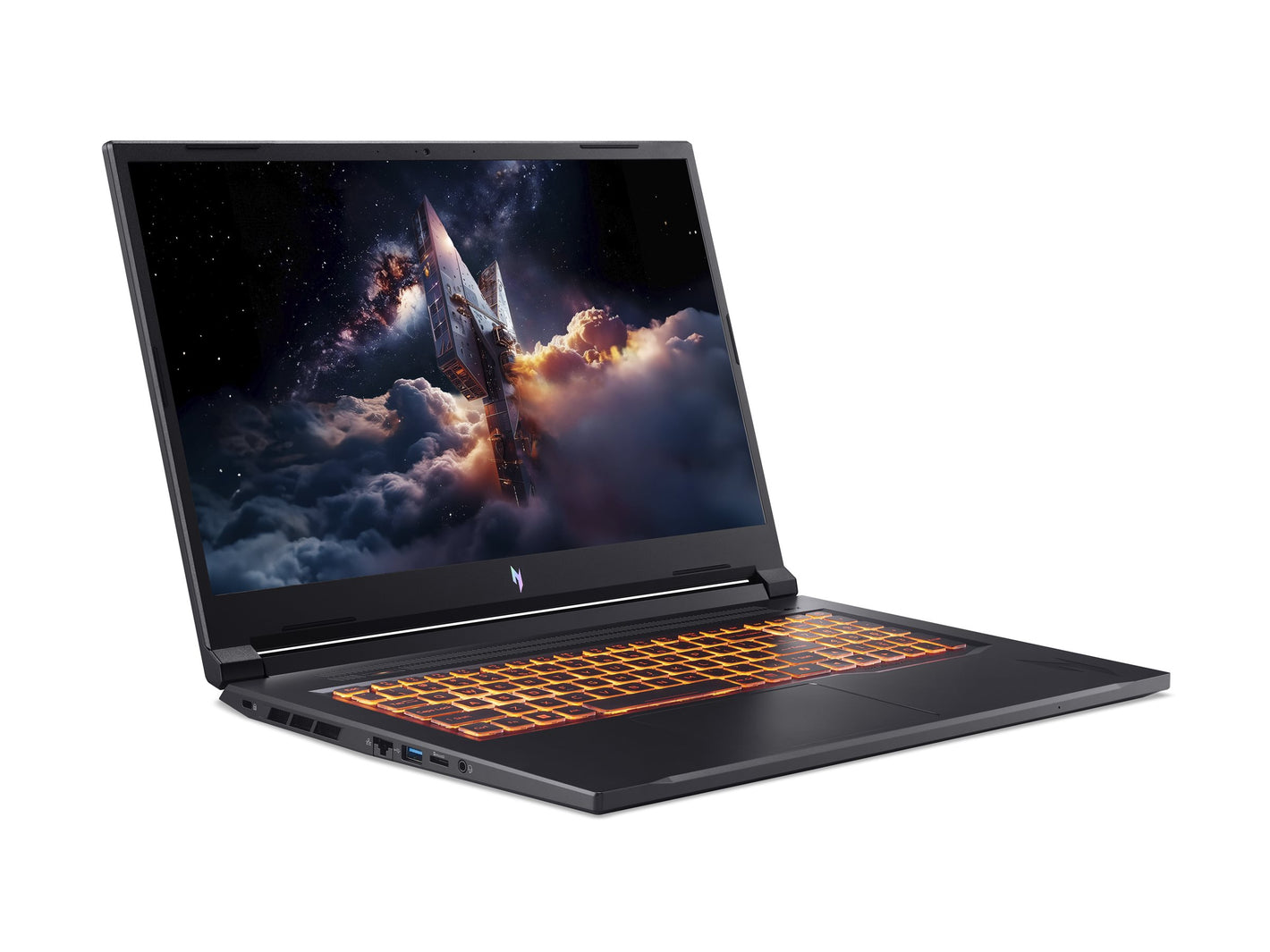 Acer | Nitro V 17 AI ANV17-41-R27Z | Obsidian Black | 17.3 " | IPS | QHD | 2560 x 1440 pixels | AMD Ryzen 7 | 260 | 32 GB | DDR5 | Solid-state drive capacity 1000 GB | NVIDIA GeForce RTX 5060 | GDDR7 | 8 GB | Windows 11 Home | 802.11ax | Bluetooth ve...