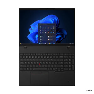 Lenovo ThinkPad L16 G2 AMD | Black | 16 " | IPS | WUXGA | 1920 x 1200 pixels | Anti-glare | AMD Ryzen 5 PRO | 215 | 16 GB | SO-DIMM DDR5 | Solid-state drive capacity 512 GB | AMD Radeon 740M Graphics | Windows 11 Pro | 802.11be | Bluetooth version 5....