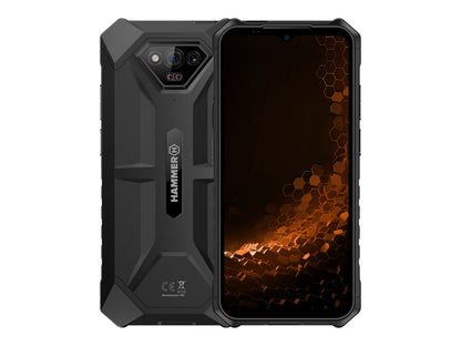 Hammer Iron | V | Black | 6.5 " | IPS | 1600 x 720 pixels | Mediatek | Helio G36 | Internal RAM 6 GB | 64 GB | microSD | Dual SIM | Nano SIM | 3G | 4G | Main camera resolution 50 MP | Secondary camera resolution 8 MP | Android | 13