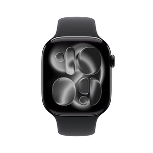 Apple Watch Series 11 | Smart watch | GPS (satellite) | LTPO OLED Always-On Retina | Waterproof | Jet Black