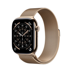 Apple Watch Series 11 | Smart watch | GPS (satellite) | LTPO OLED Always-On Retina display | Waterproof | Gold Titanium