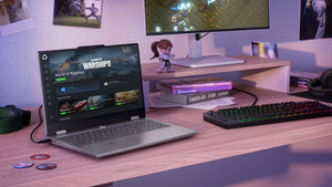 Lenovo LOQ Essential 15IRX11 | Luna Grey | 15.6 " | IPS | FHD | 1920 x 1080 pixels | Anti-glare | Intel Core i5 | i5-13450HX | 16 GB | SO-DIMM DDR5 | Solid-state drive capacity 512 GB | NVIDIA GeForce RTX 5050 | GDDR7 | 8 GB | Windows 11 Home | 802.1...