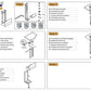 PC ACC DESK MOUNT 30KG/CPU-D200SILVER NEOMOUNTS