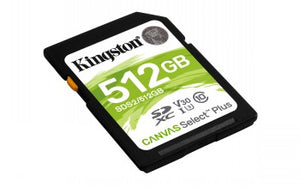 KINGSTON 512GB SDHC SELECT 100R CL 10 UHS-I