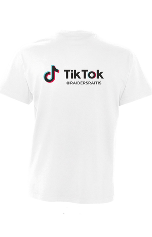Baltais geimera T-krekls, plānāks